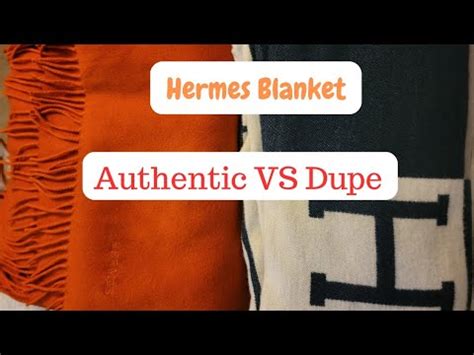 hermes avalon blanket real vs fake|Hermes Avalon Blanket (Authentic VS Dupe) .